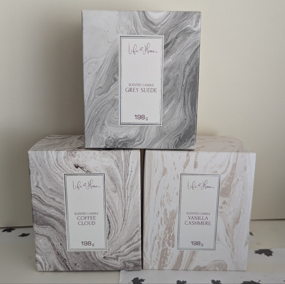 Bundle Of 3 - Life At Home Scented Candle